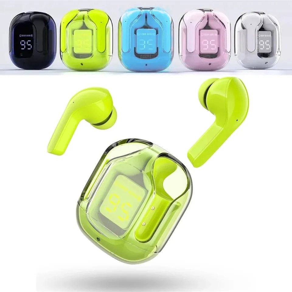 Air 31 Earbuds Wireless Crystal Transparent, with cover