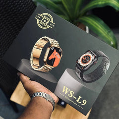 New High Quality WS-L9 Smartwatch Set Series9 7in2 Watch 8 Waterproof straps Bands 2 watches ultra 8 WS-L9 Smart Watch For Couples
