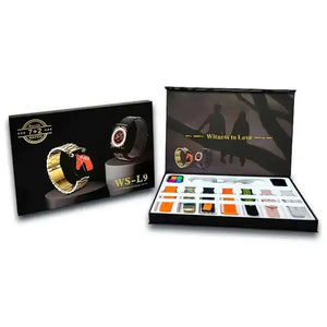New High Quality WS-L9 Smartwatch Set Series9 7in2 Watch 8 Waterproof straps Bands 2 watches ultra 8 WS-L9 Smart Watch For Couples