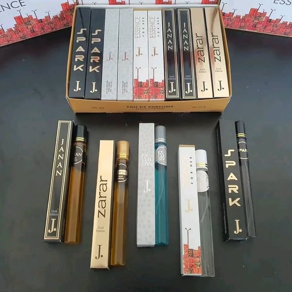 j. Imported Perfumes Pack Of 5 Azadi Sale 50% Off