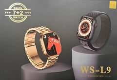 New High Quality WS-L9 Smartwatch Set Series9 7in2 Watch 8 Waterproof straps Bands 2 watches ultra 8 WS-L9 Smart Watch For Couples